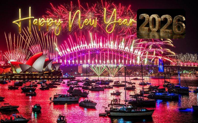  نئے سال2026 کی آمد۔ سب سے پہلےکہاں منایاجاتا ہے نیاسال 